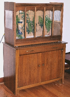 aviary built from old stereo